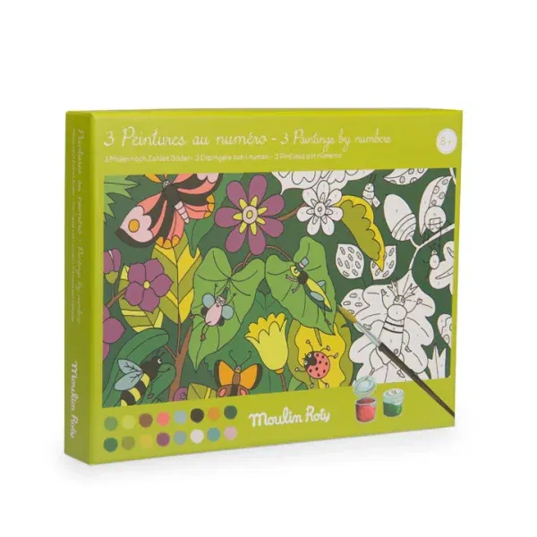 Dipingere con i numeri Il botanista Le Jardin Moulin Roty
