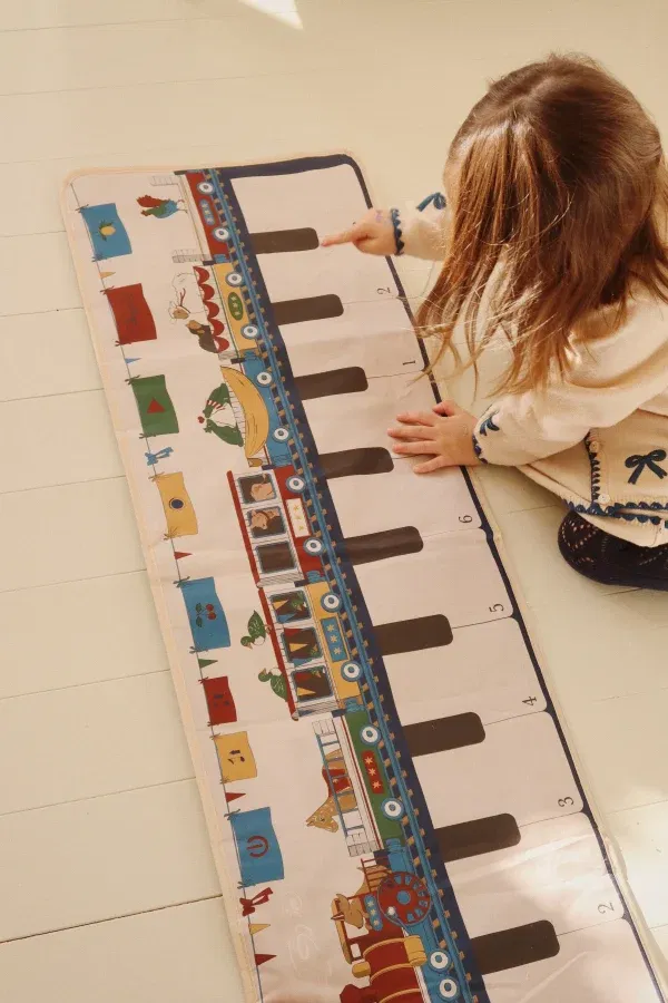 Floor piano tastiera musicale Konges sløjd