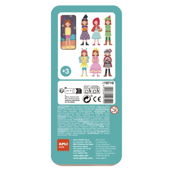 Gioco magnetico MIX&MATCH Teatro Apli kids
