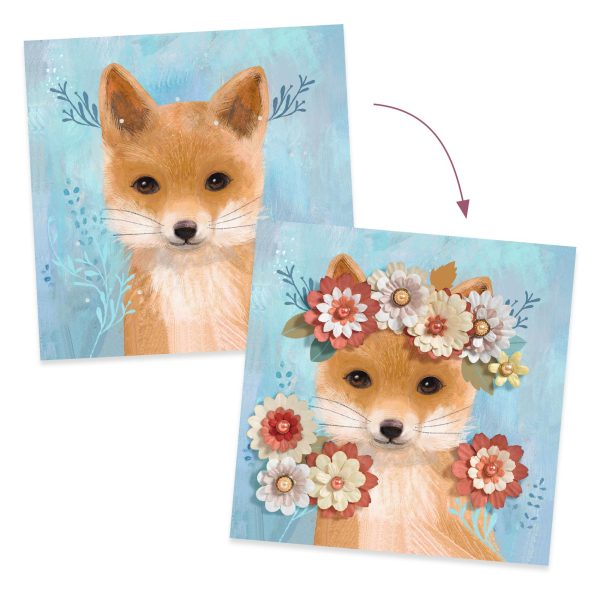 Laboratorio creativo Floral weaths Djeco