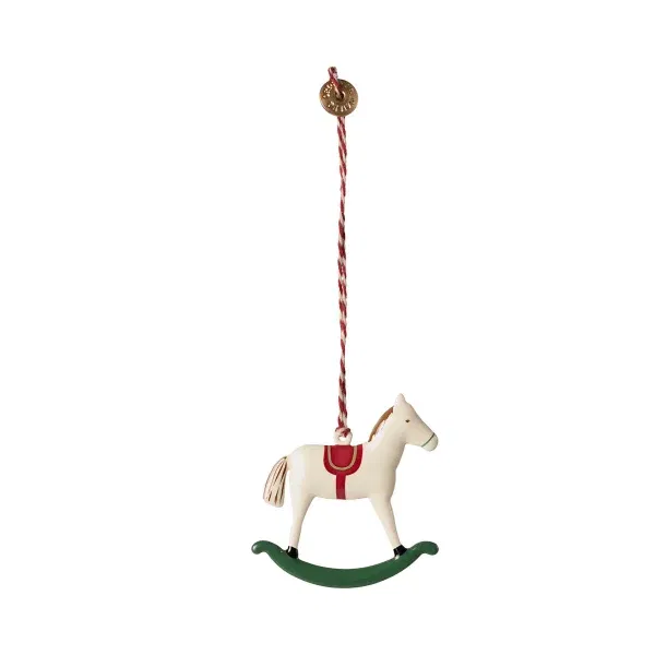 Ornamento in metallo Cavallino a dondolo Maileg