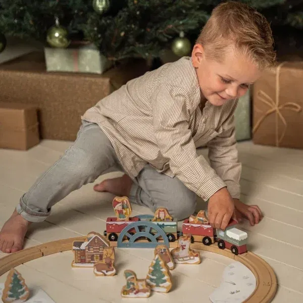 Pista trenino di Natale FSC Little Dutch