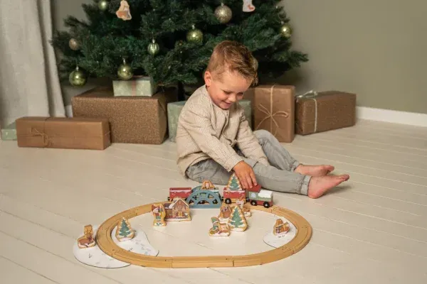 Pista trenino di Natale FSC Little Dutch