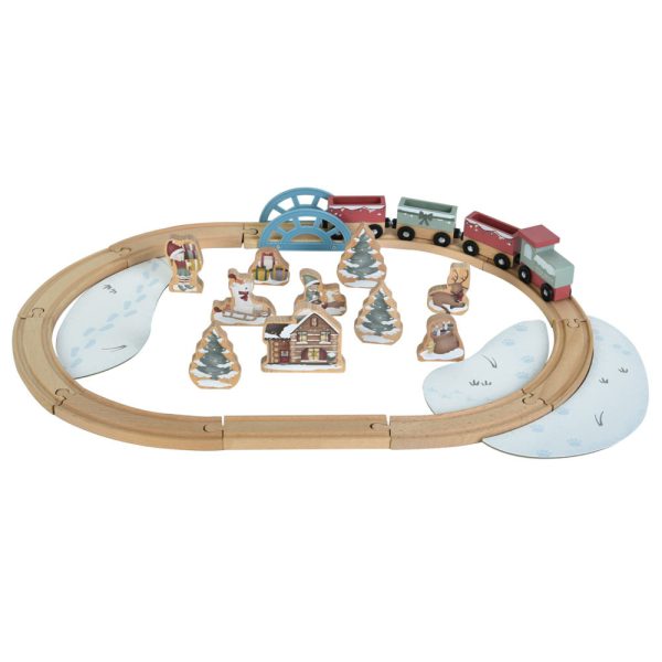 Pista trenino di Natale FSC Little Dutch
