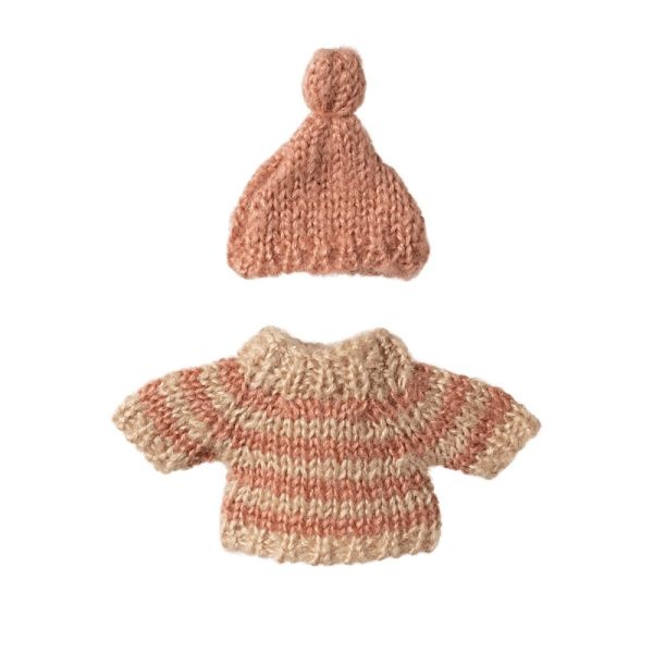 Set abiti maglione e cappello big sister topo Maileg