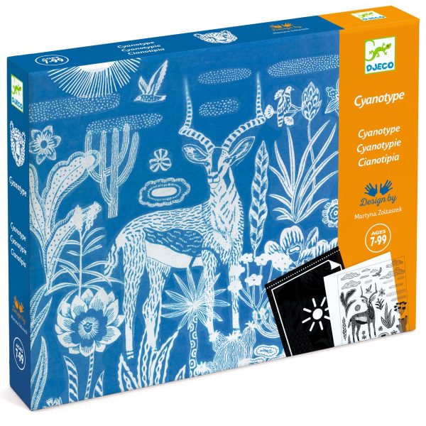 Set artistico CIANOTIPIA Night time in the Savannah Djeco