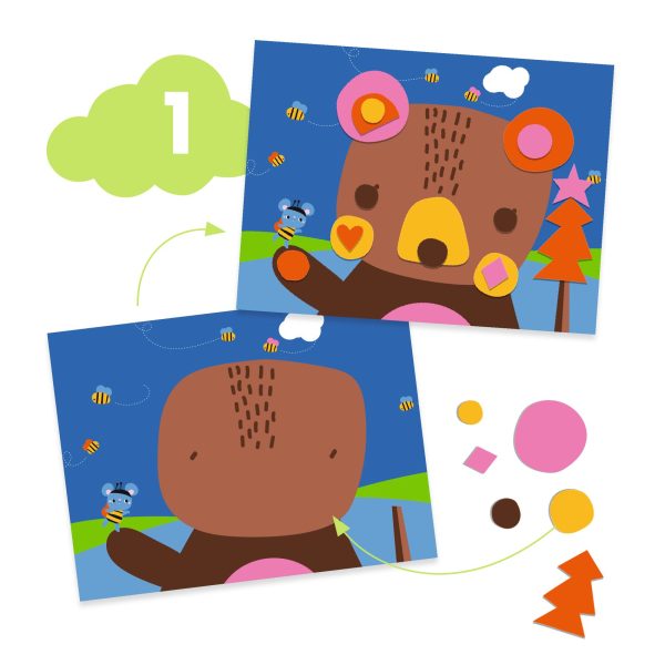 Set artistico multi attività dai 18 mesi Djeco