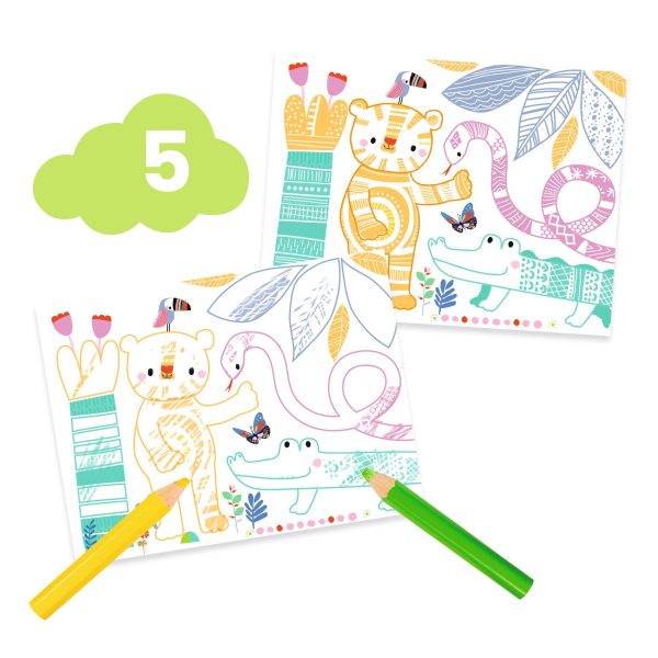 Set artistico multi attività dai 18 mesi Djeco