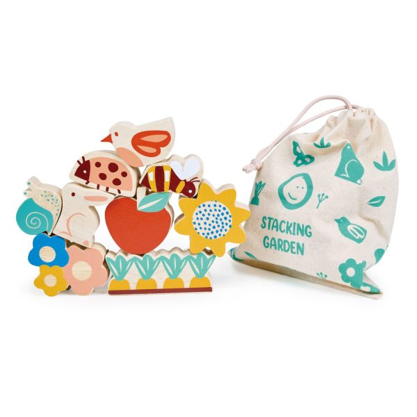 Set equilibrio animali impilabili Happy Garden