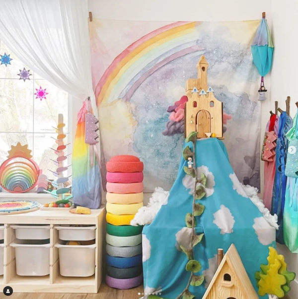 Telo gioco MAGICAL SKY XL 100x100 cm Wonderie