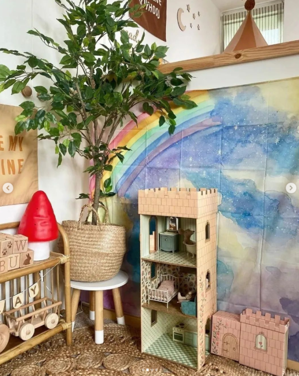 Telo gioco MAGICAL SKY XL 100x100 cm Wonderie
