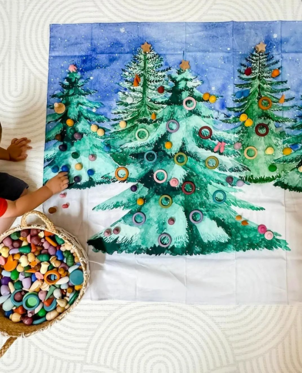 Telo gioco THE CHRISTMAS TREE 100x100 cm Wonderie