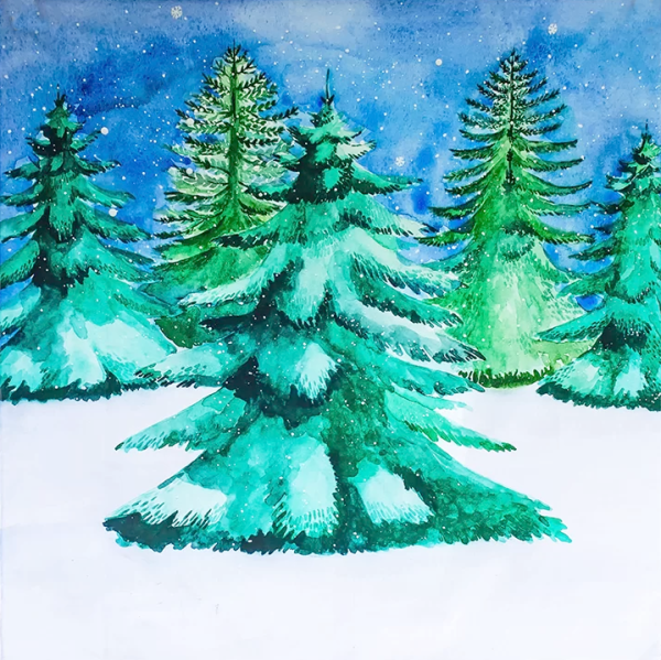 Telo gioco THE CHRISTMAS TREE 100x100 cm Wonderie