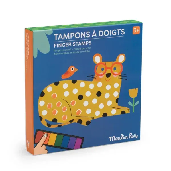 Timbri per dita Les Toupitis Moulin Roty