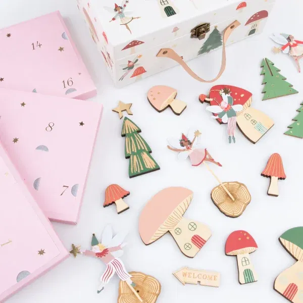 Calendario dell'Avvento Mini mondo funghi fatati MeriMeri