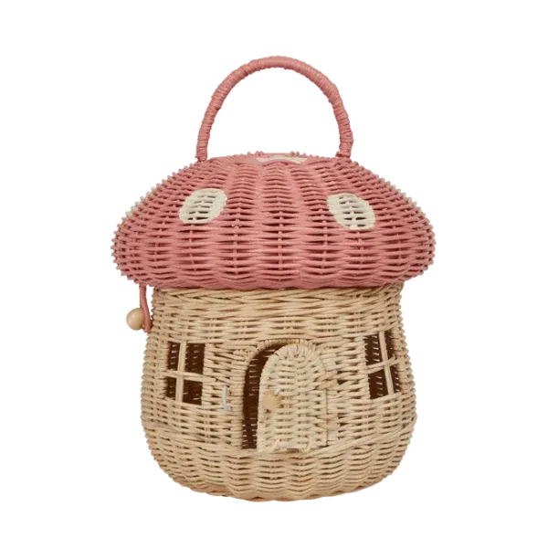 Cestino mushroom basket musk OlliElla
