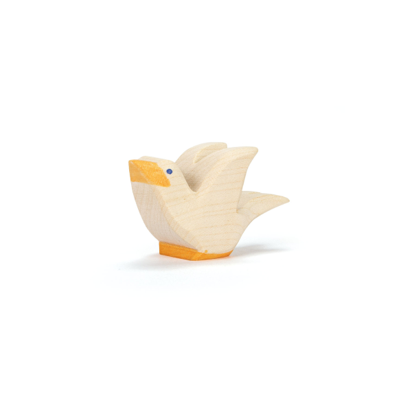 Figura legno uccellino colomba - Ostheimer