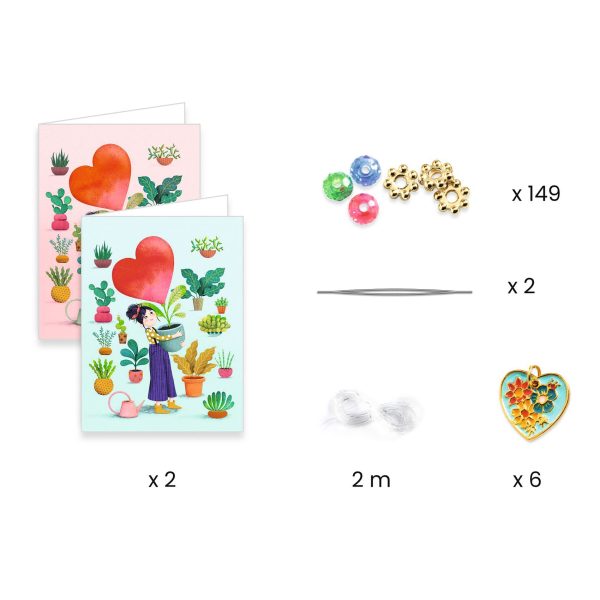 Mini kit crea gioielli you&me HEART Djeco