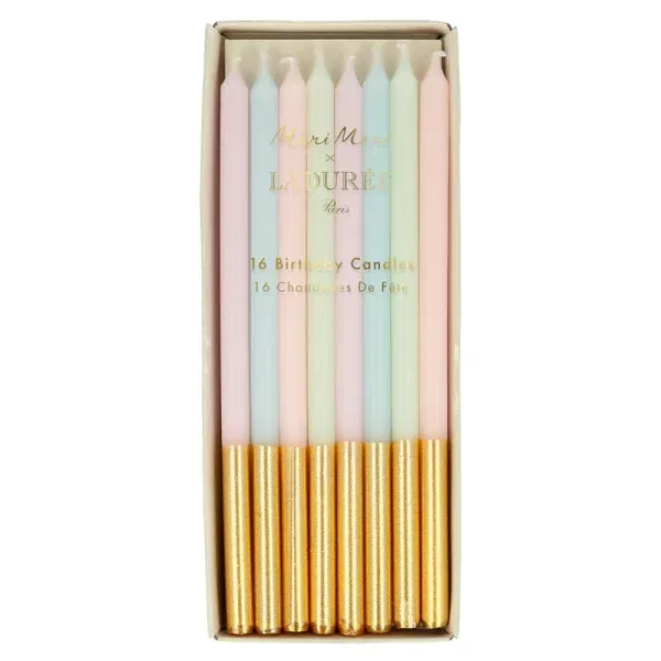 Set 16 candele Ladurée Paris MeriMeri