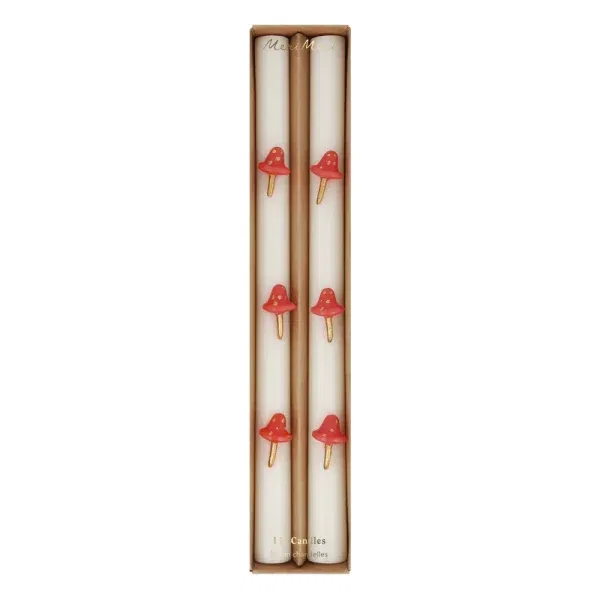 Set 2 candele da tavolo Moshroom MeriMeri