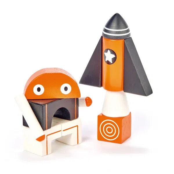 Set costruzioni magnetiche Galaxy magblocs Tender Leaf