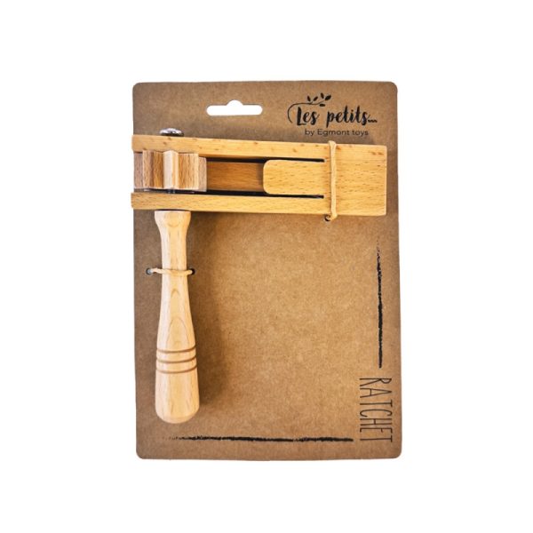Sonaglio cricchetto in legno Egmont Toys