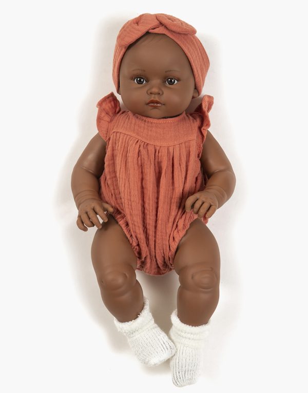Bambola Les Poupées réalistes Bambinis Augustine 47cm Marsala Paola Reina