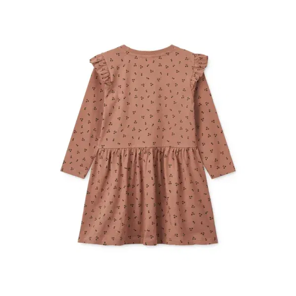 Abito Lima printed Frill Dress Cherries LIEWOOD