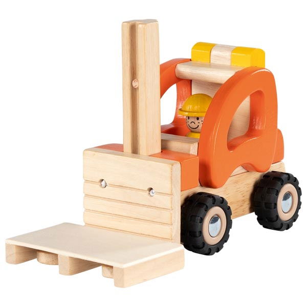 Automezzo carrello elevatore arancio Goki