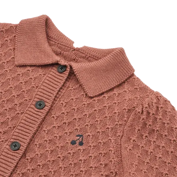 Cardigan di lana Jane Dark rosetta LIEWOOD