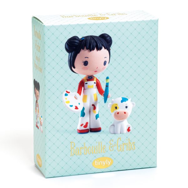 Figura in vinile Tinyly Barbouille & Gribs Djeco