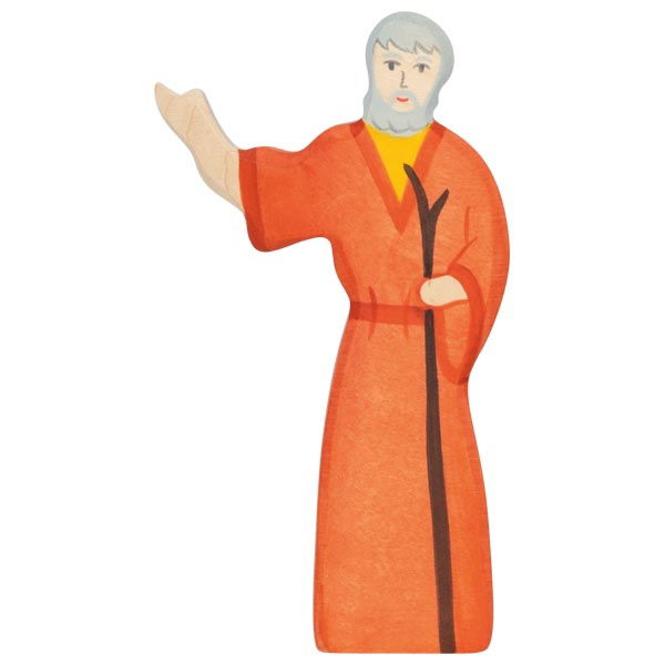 Figura legno Noè in piedi - Holztiger