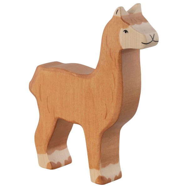 Figura legno alpaca - Holztiger
