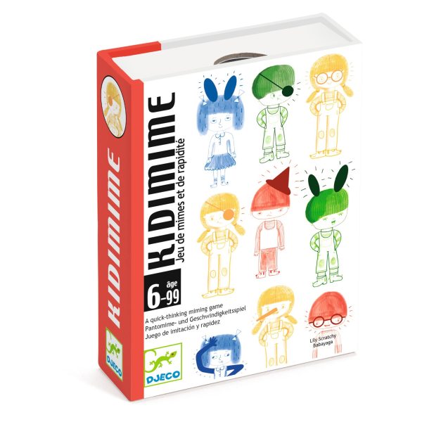 Gioco carte mimo a squadre Kidimime Djeco