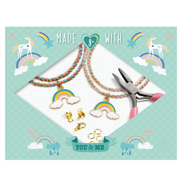 Mini kit crea gioielli you&me RAINBOW Kumihimo Djeco