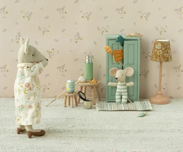 Miniatura armadio topo crema Maileg