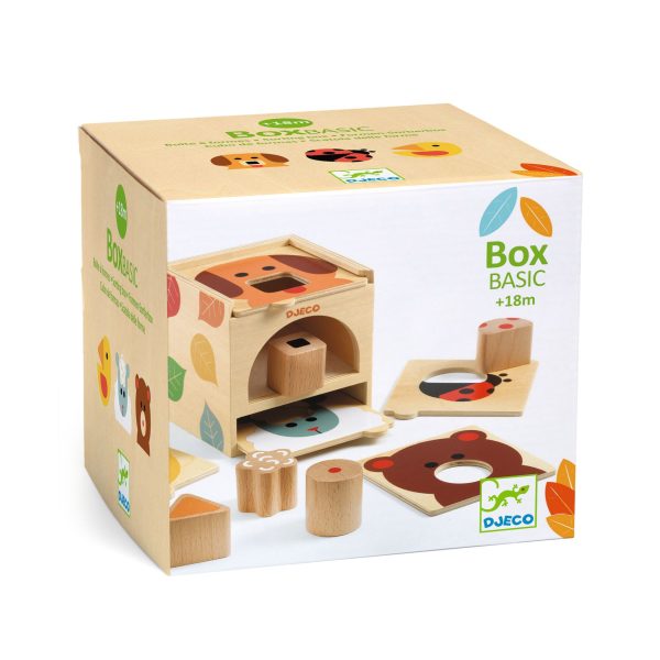 Scatola delle forme Montessori BoxBasic Djeco
