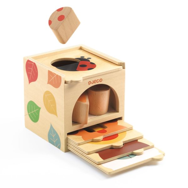 Scatola delle forme Montessori BoxBasic Djeco
