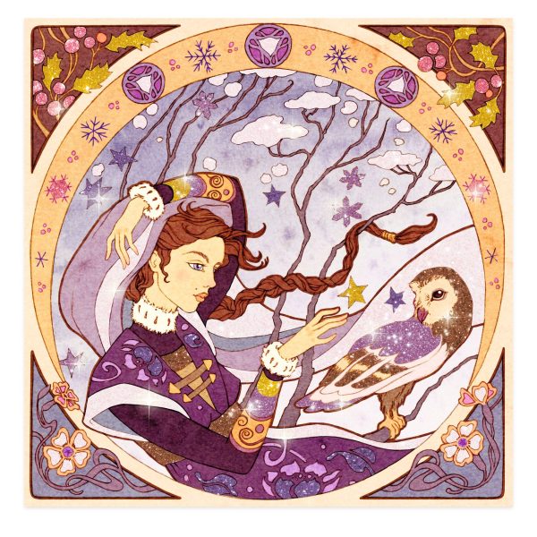 Set artistico Inspired by Alfons Mucha Djeco