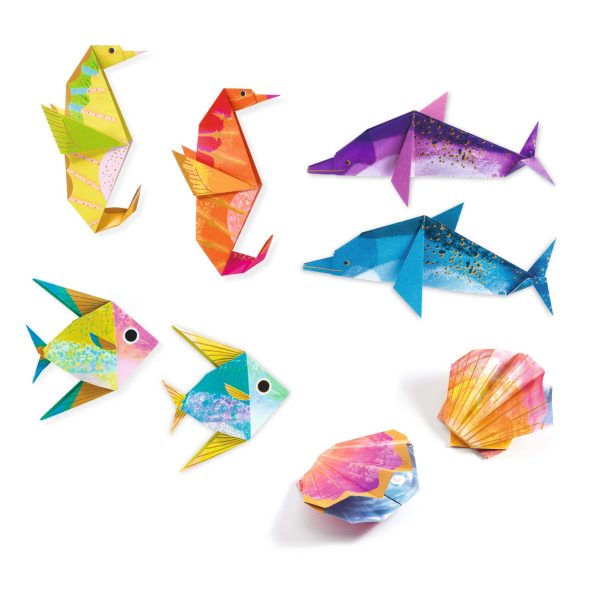 Set artistico Origami Sea Creatures Djeco