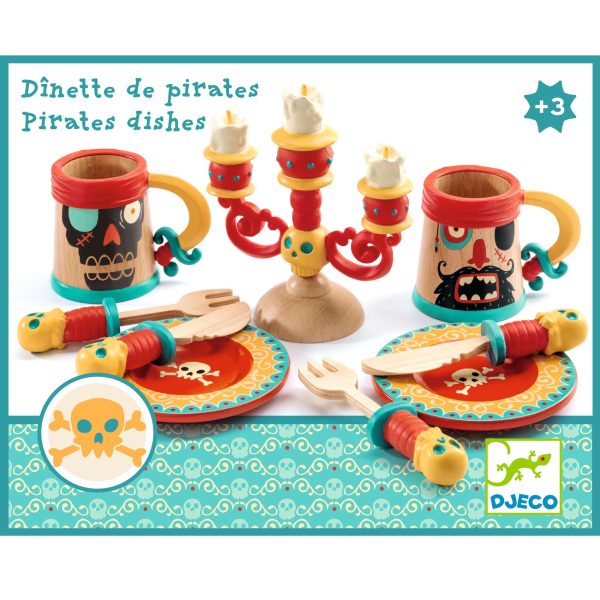 Set tavola dei pirati Djeco