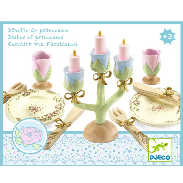Set tavola delle principesse Djeco