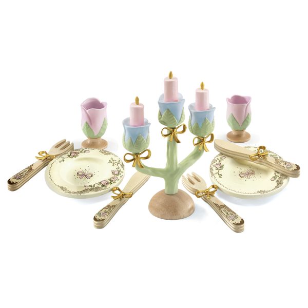 Set tavola delle principesse Djeco