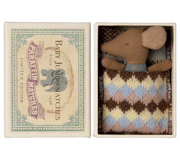 Topino pupazzo baby blue Maileg