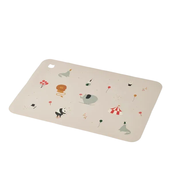 Tovaglietta silicone Jude placemat circus LIEWOOD