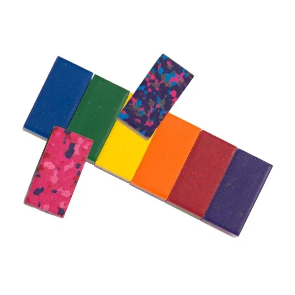 6 Pastelli a cera bicolore Les Petit Meravilles Moulin Roty
