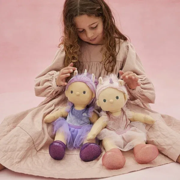Bambola empatica DINKUM DOLLS Violet OlliElla