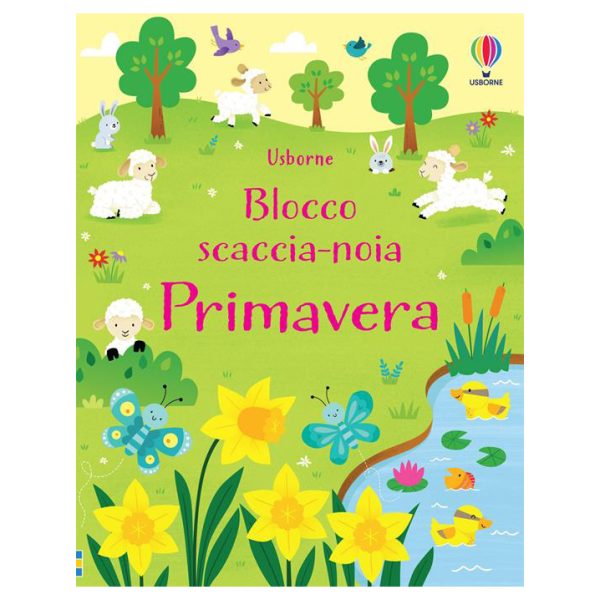 Blocco scaccia-noia Primavera - Usborne