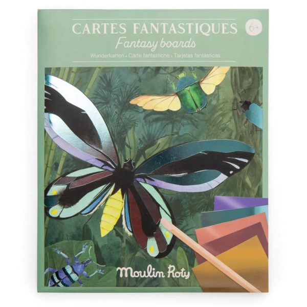 Carte fantastiche Animali del mondo Moulin Roty
