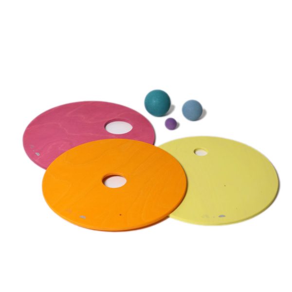 GRIMM’S x Stapelstein® Rolling Discs Warm Pastel